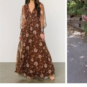 Baltic Born Layla Tulle Maxi Dress (NWT)